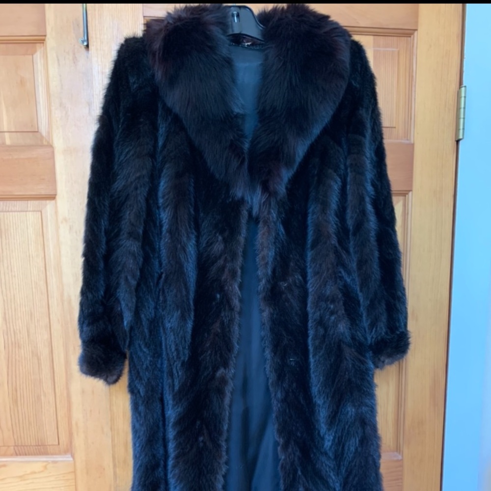 REAL fur coat
